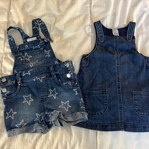2 12 Months Overalls